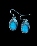 Amazonite Sterling Silver Earrings.   $45