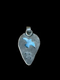 Larimar Sterling Silver Pendant.  $70