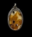 Montana Agate Sterling Silver Pendant.     $75