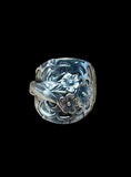 Sterling Silver Flower statement ring SIZED TO ORDER   $80