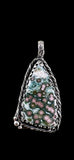 River Jasper Sterling Silver Pendant  $90