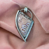 Agate Sterling Silvef Pendant.     $65