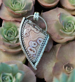 Agate Sterling Silvef Pendant.     $65