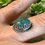 Ocean Jasper Sterling Silver Ring SIZED TO ORDER.   $55