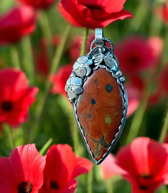 Morgan Hill Poppy Jasper.      $75