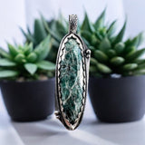 Turkish green Opal Sterling Silver Pendant.  $75