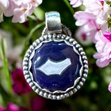 Purple Passion Sterling Silver small pendant.     $50