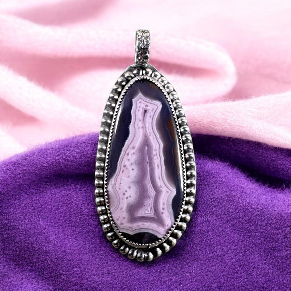 Purple Passion Sterling Silver Pendant.  $90