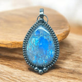 Reserved for Paige Moonstone Sterling Silver Pendant