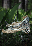 Lilly of The Valley Sterling Cuff Bracelet.       $150