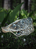 Lilly of The Valley Sterling Cuff Bracelet.       $150