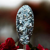 Rose Sterling Silver Ring SIZED TO ORDER.    $80