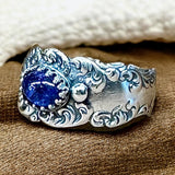 Tanzanite Sterling Silver SIZED TO ORDER RING.    $70