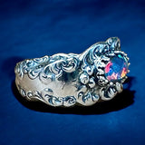 Opal Sterling Silver Ring SIZED TO ORDER.      $75