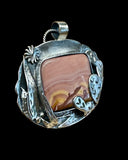 Red Falcon Southwest Cactus Pendant   $85