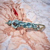 Tourmaline and flowers bracelet     $80