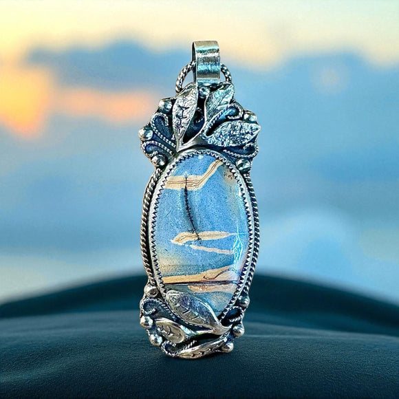 Maligano Sterling Silver Pendant.  $80