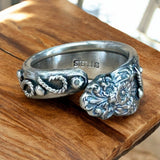 Sterling silver Spoon Ring     $70