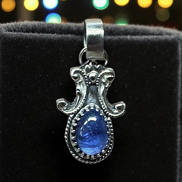Tanzanite Sterling Silver Small Pendant.  $60