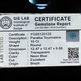 Pariba Tourmaline 10 Carat Sterling Silver Pendant.   $150