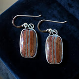 Agate and Sapphire Pendant and Earring Set   $120