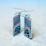 Petrified Palm Root sterling silver earrings.   $50