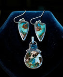 Jasper sterling silver Earrings.  $50