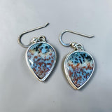 Palm Wood Petrified Pendant bearings set $115
