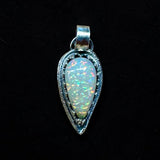 Ethiopian Opal 7.5 carat Sterling Silver Pendant        $150