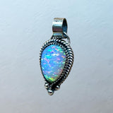 Ethiopian Opal 4.5 Carats Sterling Silver Pendant.   $150