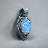 Ethiopian Opal 4.5 Carats Sterling Silver Pendant.   $150