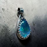 Ethiopian Opal 14.5 Carat Sterling Silver Pendant.   $300