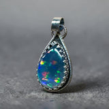 Ethiopian Opal 14.5 Carat Sterling Silver Pendant.   $300