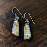 Jasper Sterling Silver Earrings.  $50