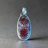 Fossilized Coral Sterling Silver Pendant.    $70