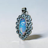 Reserved for Julie .  Custom 10 carat Ethiopian Opal pendant