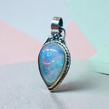 Ethiopian Opal 11 Carat Sterling Silver Pendant       $225