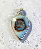 Agate sterling silver Pendant.    $70