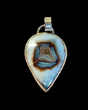 Agate sterling silver Pendant.    $70