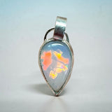 Ethiopian Opal 1.5 Carat sterling silver pendant.     $90