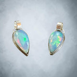 Ethiopian Opal 1.5 Carat sterling silver pendant.     $90