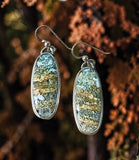 Ocean Jasper Sterling Silver Earrings.   $50