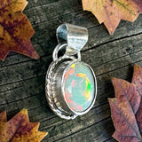Ethiopian Opal 4.5 Carat Sterling Silver pendant       $150
