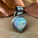 Ethiopian Opal 5.5 Carat Sterling Silver Pendant.   $140