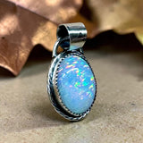 Ethiopian Opal 6.5 Carat Sterling Silver Pendant      $150