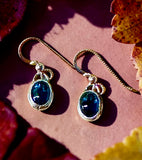 Kyanite Sterling Silver Earrings.   $50