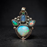 Ethiopian Opals Sterling Silver pendant.   $150