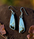 Agate Sterling Silver Earrings.   $50