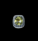 Dark citrine sterling silver ring   $50