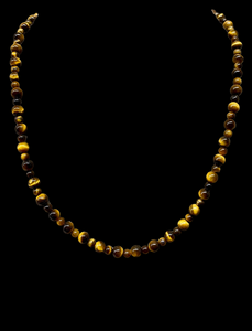 Tiger Eye gemstone 18” necklace.  $35